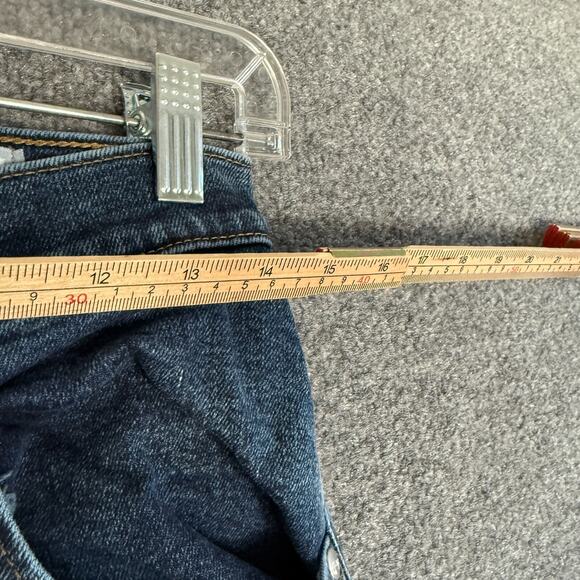 Levis SilverTab Jeans Womens 28x27 Blue Denim Denim Mom Jean High Rise - Picture 6 of 12